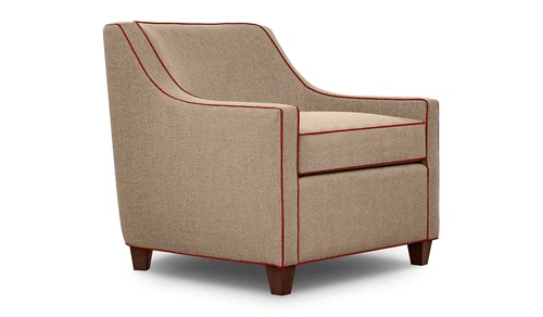 Upholstered Arm Fabric Single Sofa Upholstered Arm Fabric Single Sofa